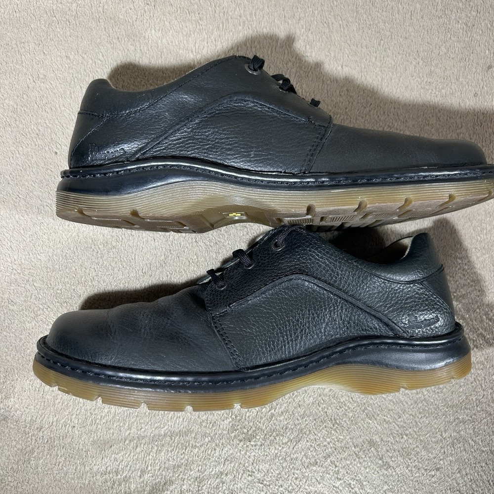Dr. Martens 11194 Men's Black Pebbled Leather Oxford Shoes Size 12 M US (11 UK)